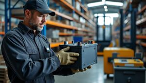 Détection des problèmes de batterie sur Clark logistique