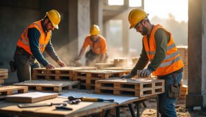 Comment gérer les matériaux sur un chantier de maçonnerie avec la logistique ?