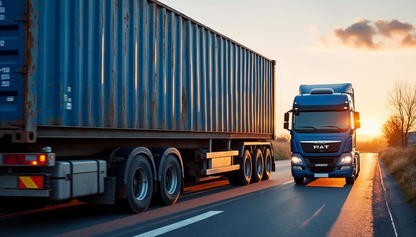 Transport de conteneur par camion : guide complet et tarifs 2024
