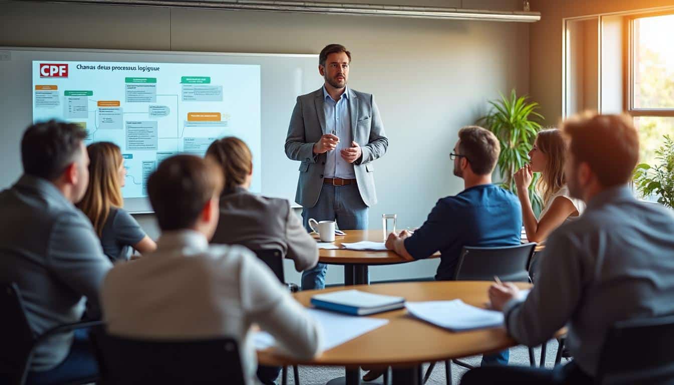 Illustration: Comprendre les bases de la formation en logistique financée par le CPF