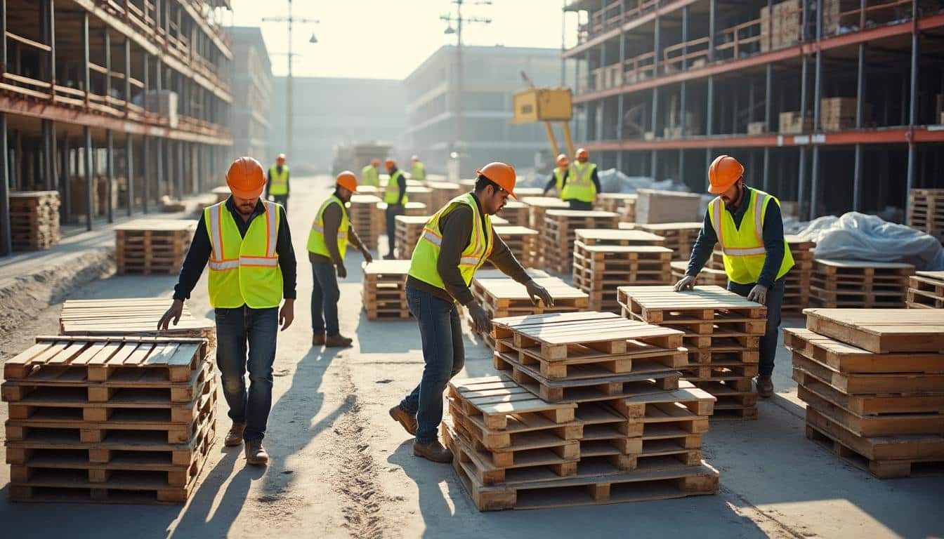 Logistique du matériel : optimiser stockage et manutention en chantier