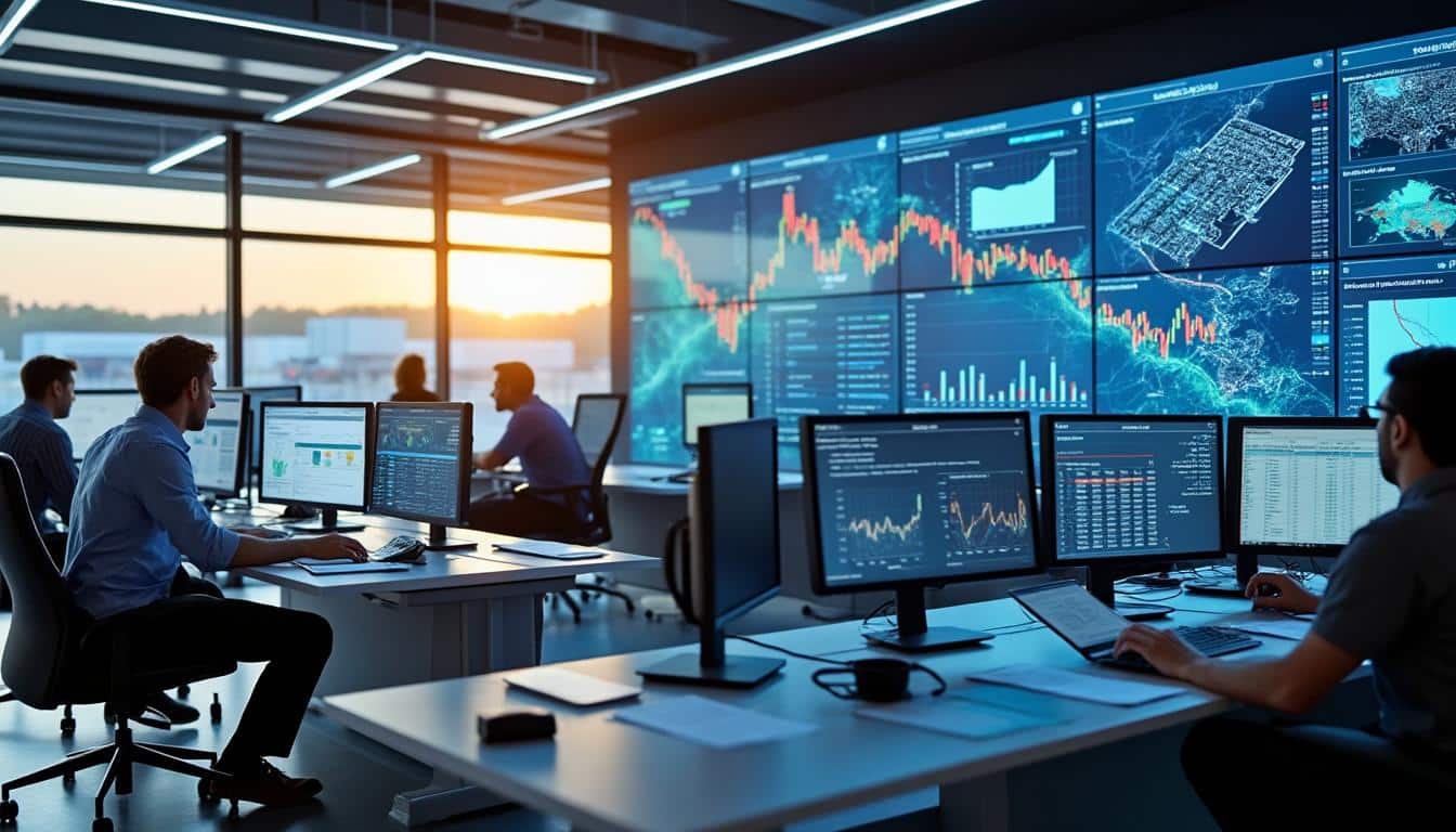 Illustration: Comment une entreprise de transport et logistique de haut niveau s’organise