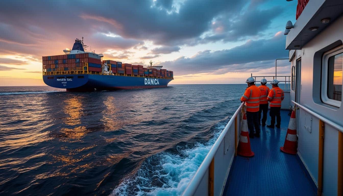Illustration: Comprendre les fondamentaux du navire cargo et son rôle dans le transport maritime