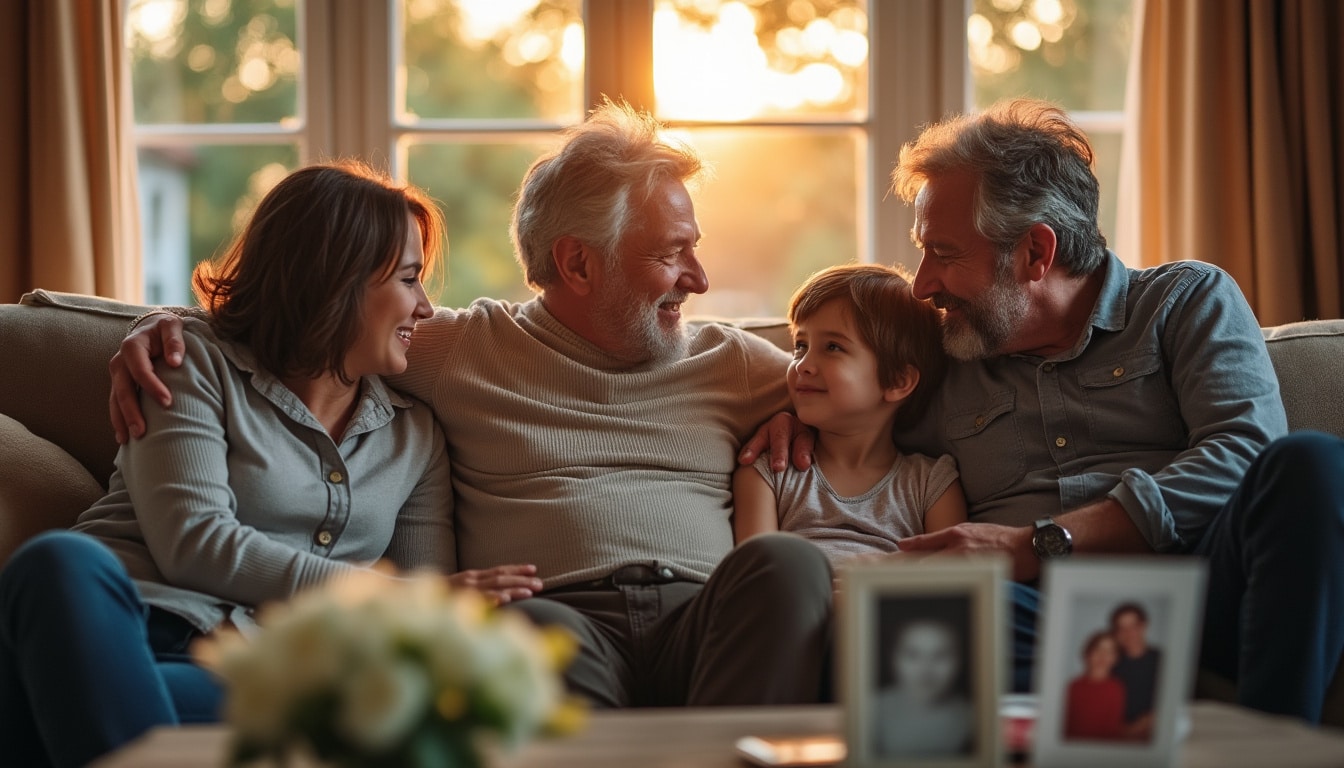 Illustration: Comprendre le lien familial du grand-parent par alliance et son impact sur les congés