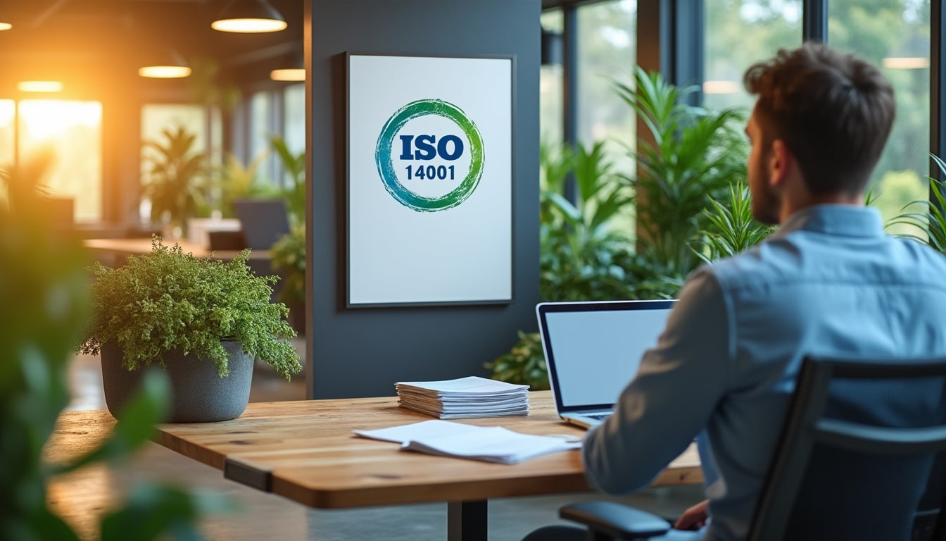 Illustration: Comprendre la norme ISO 14001 et son impact environnemental