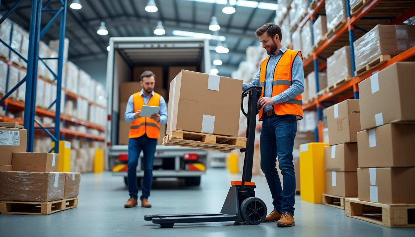 Illustration: Comprendre le rôle essentiel de la réception des marchandises dans la chaîne logistique