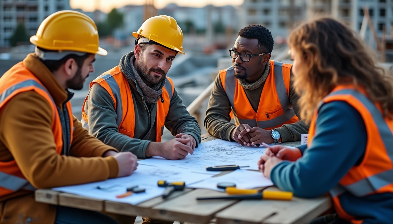 Illustration: Comprendre le salaire minimum légal dans le secteur de la construction