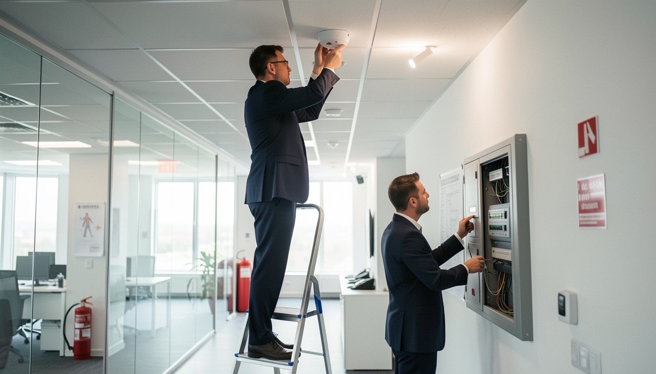 Installer une alarme incendie en entreprise sans erreur
